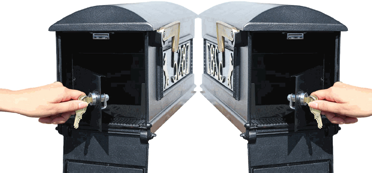 Palo Alto Residential Mailboxes With Lock